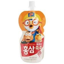 Hồng Sâm Pororo vị Cam 100ml