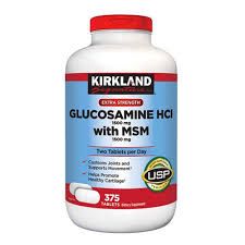 Viên Uống Glucosamine Kirkland 1500mg 375 viên, Mỹ