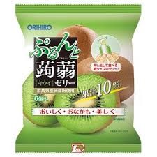 Thạch Orihiro vị Kiwi 6x20g, Nhật