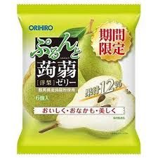 Thạch Orihiro vị lê 6x20g Nhật