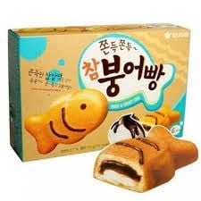 Bánh cá nhân kem, sô cô la 232g 8 cái Hàn quốc