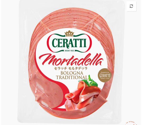 Thịt Giăm Bông Ceratti Mortadella 118g, Nhật