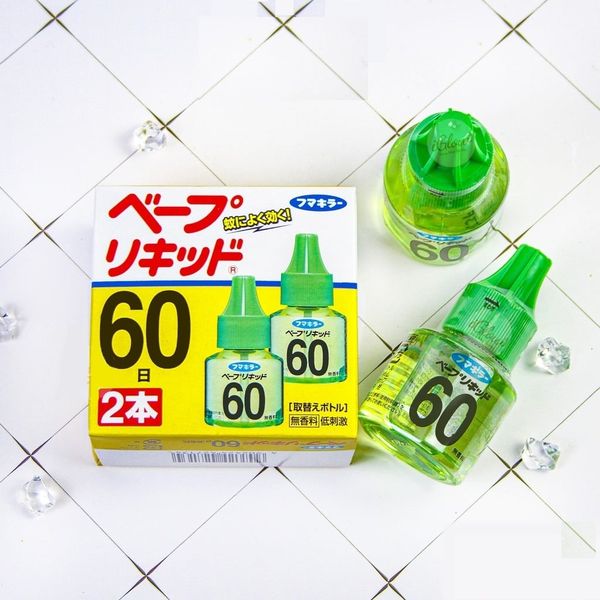 Tinh Dầu Đuổi Muỗi Vape 60 Ngày, Nhật