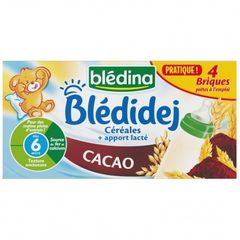 Sữa nước Bledina  vị ngũ cốc, cacao 250ml (6T)