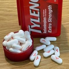 Viên Uống Giảm Đau, Hạ Sốt Tylenol Extra Strength 225 Viên, Mỹ