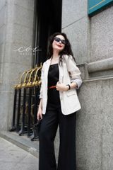 Áo blazer tay dài linen Cói Design