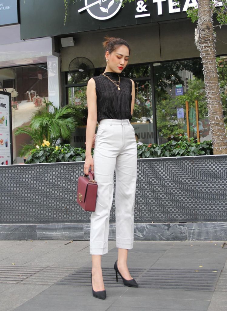 Quần kaki lật lai Cói Design