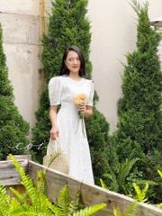 Đầm linen 8 mảnh Cói Design