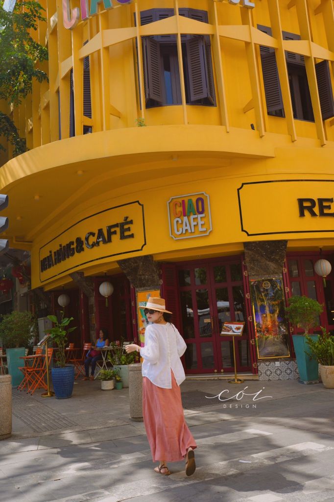 Chân váy suông lưng thun linen tưng Cói Design