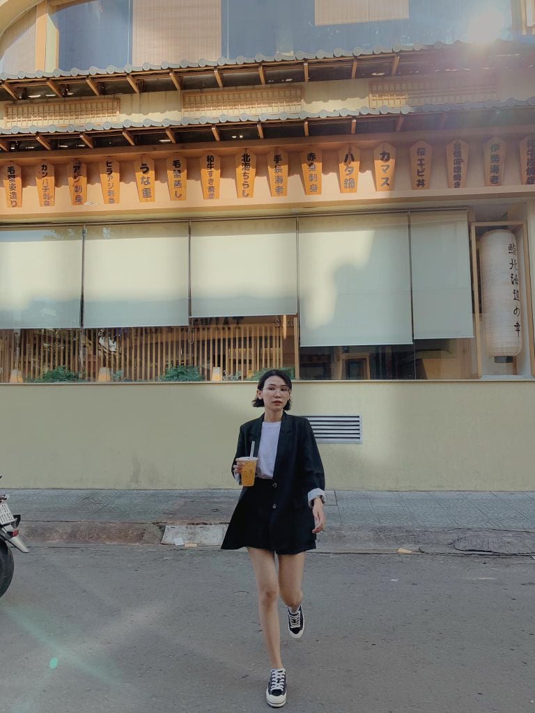 Quần short blazer linen prenium  Cói Design