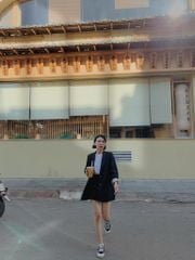 Quần short blazer linen prenium  Cói Design