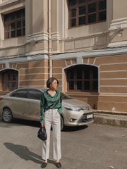 Quần kaki lật lai Cói Design