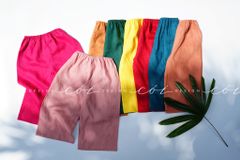 Set Áo Dài Bé Gái Sắc Xuân Linen Cói Design