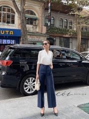Quần ống suông gold Cói Design