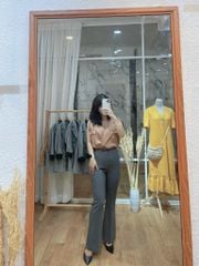 Quần ống loe Gold Cói Design