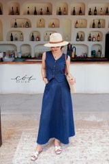 Chân váy 8 mảnh Linen tưng premium Cói Design