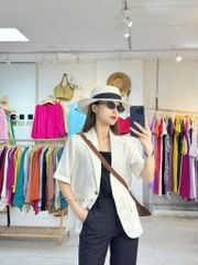 Quần ống đứng gold Cói Design