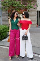 Quần suông ly giữa Linen tưng premium Cói Design