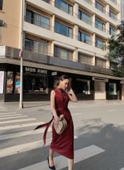 Đầm dập ly Cói Design