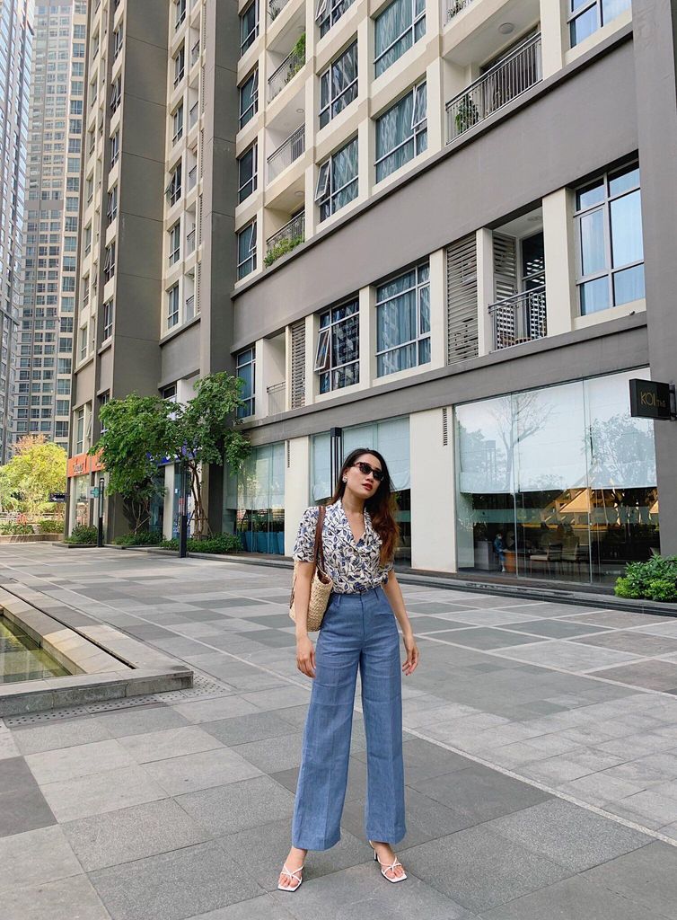 Quần suông linen tưng premium Cói Design