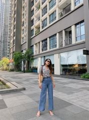 Quần suông linen tưng premium Cói Design