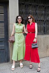 Đầm sát nách cổ sơ mi Linen tưng premium Cói Design