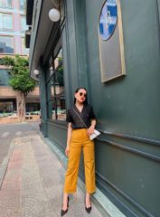 Quần kaki lật lai Cói Design