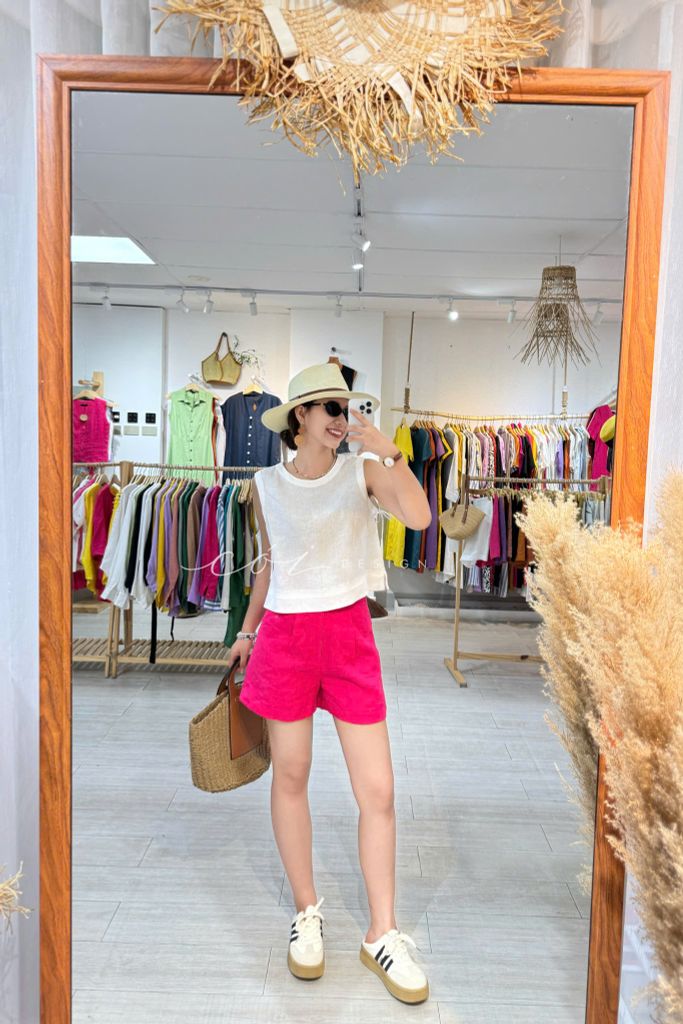 Quần short blazer linen prenium  Cói Design