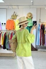Quần suông linen tưng premium Cói Design