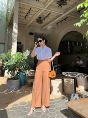 Quần ống suông gold Cói Design