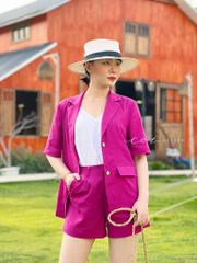 Quần short blazer linen prenium  Cói Design