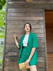 Áo blazer tay ngắn Cói Design
