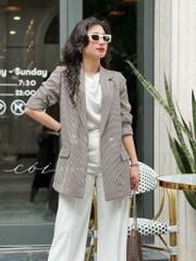 Áo blazer chất gold Cói Design