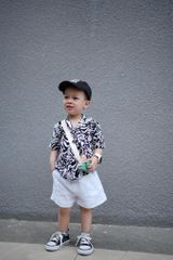 Áo danton em bé linen Kid Studio