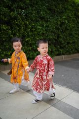 Set áo dài bé Cói Kid Studio