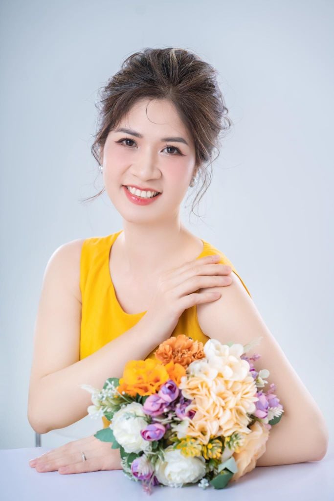 Đầm linen rút túi sát nách Cói Design