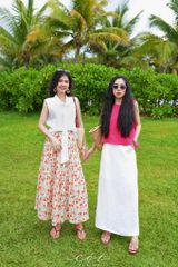 Áo sát nách hàng nút lưng linen tưng premium Cói Design