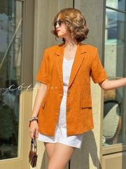 Áo blazer tay ngắn Cói Design