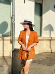 Áo blazer tay ngắn Cói Design