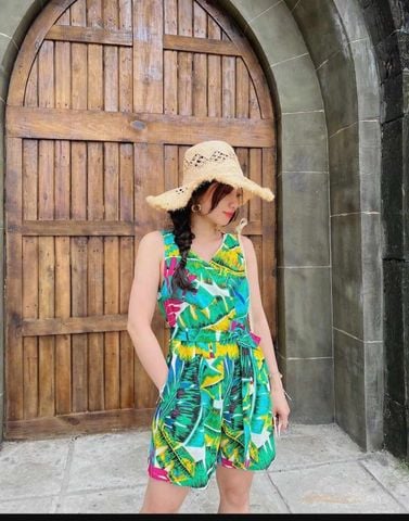 Jumpsuit họa tiết Cói Design