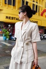 Áo blazer tay ngắn Cói Design