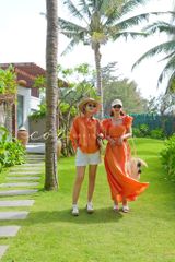 Đầm thiết kế tay bèo Linen tưng premium Cói Design