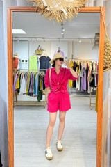 Áo sơ mi suông linen tưng premium Cói Design