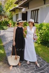 Chân váy 8 mảnh Linen tưng premium Cói Design