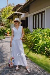 Chân váy 8 mảnh Linen Cói Design