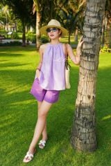 Áo yếm Linen tưng premium Cói Design