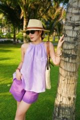 Áo Yếm Linen Cói Design