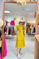 Đầm linen 8 mảnh Cói Design