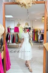Đầm linen 8 mảnh Cói Design