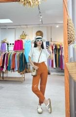 Quần ống đứng gold Cói Design